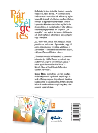 Párbeszélgetés - Kapcsolatépítő munkafüzet jegyes-és házaspároknak