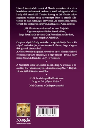 Caspian herceg  (Narnia 4. kötet) - Illusztrált kiadás