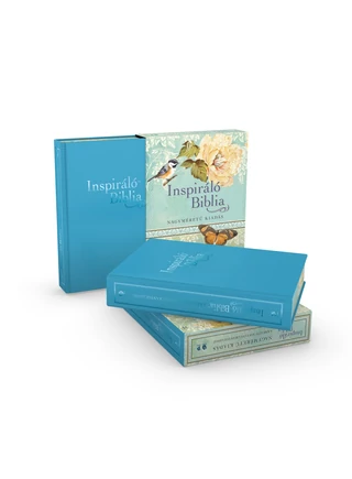 Inspiráló Biblia papírtokban - Nagyméretű kiadás