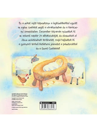 A karácsonyi gyermek - Adventi naptárral és térbeli betlehemi jelenettel